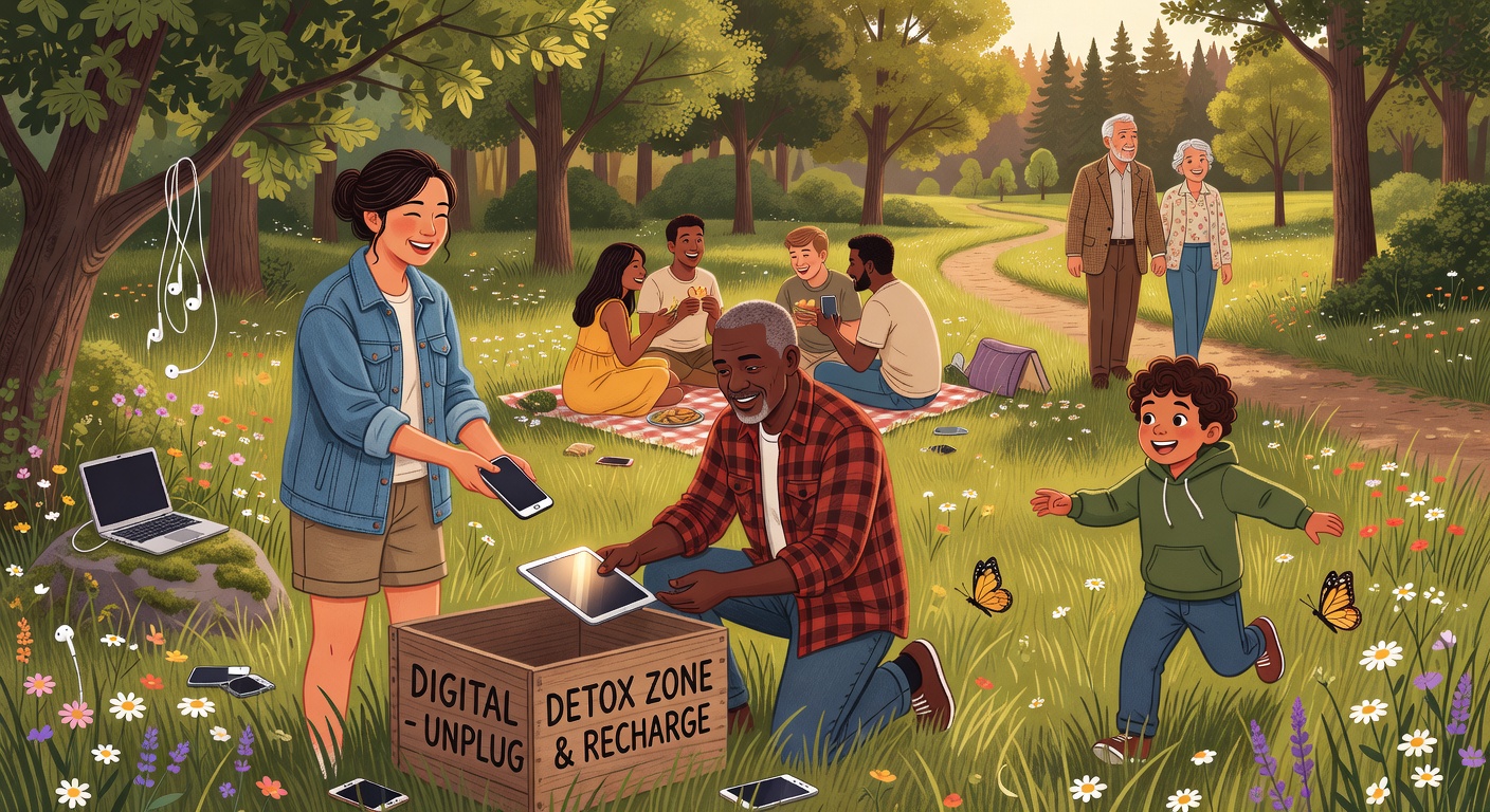 Digital Detox and Content Fatigue