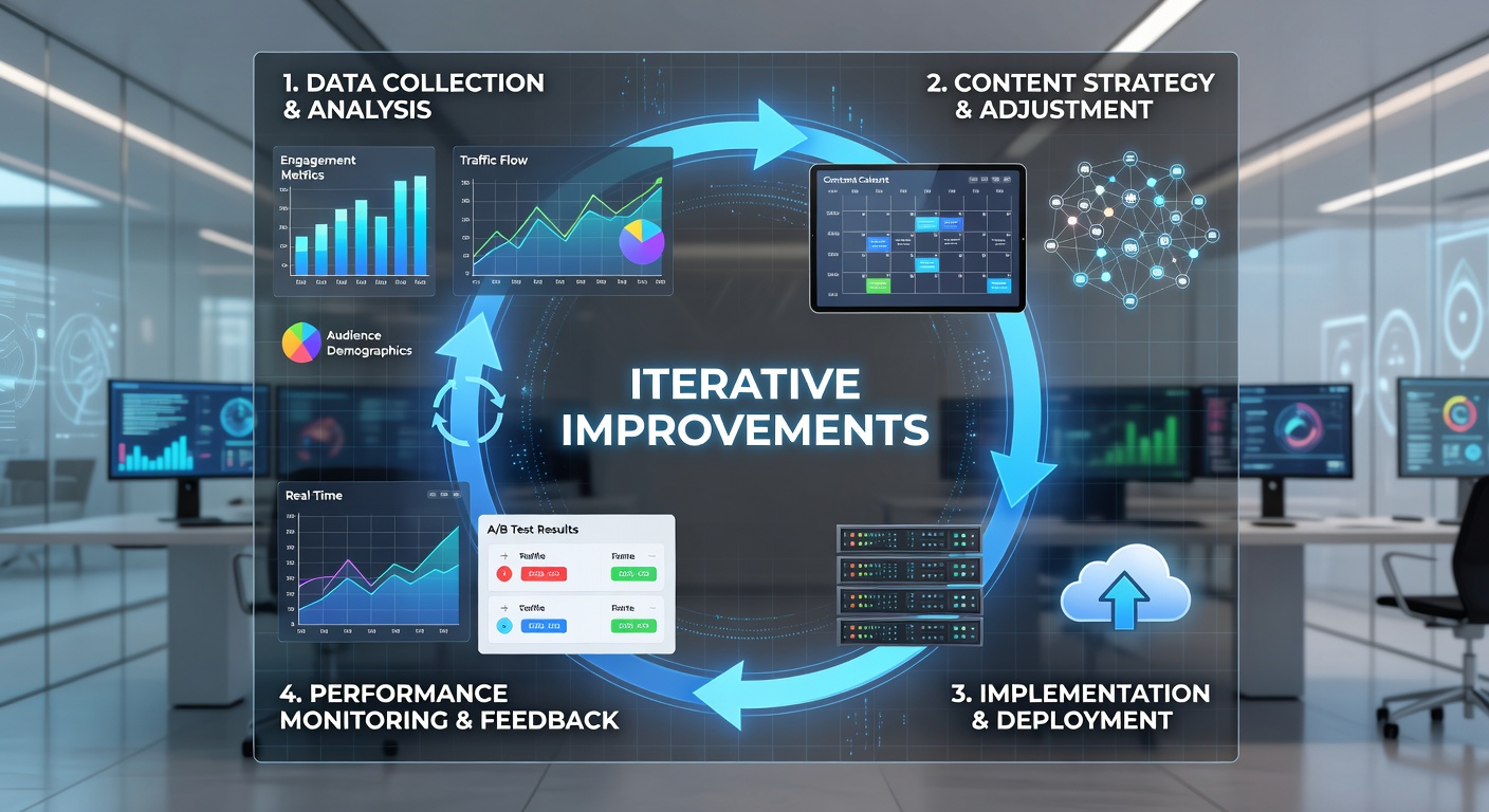 Feedback loop diagrams showing platform engagement mechanics