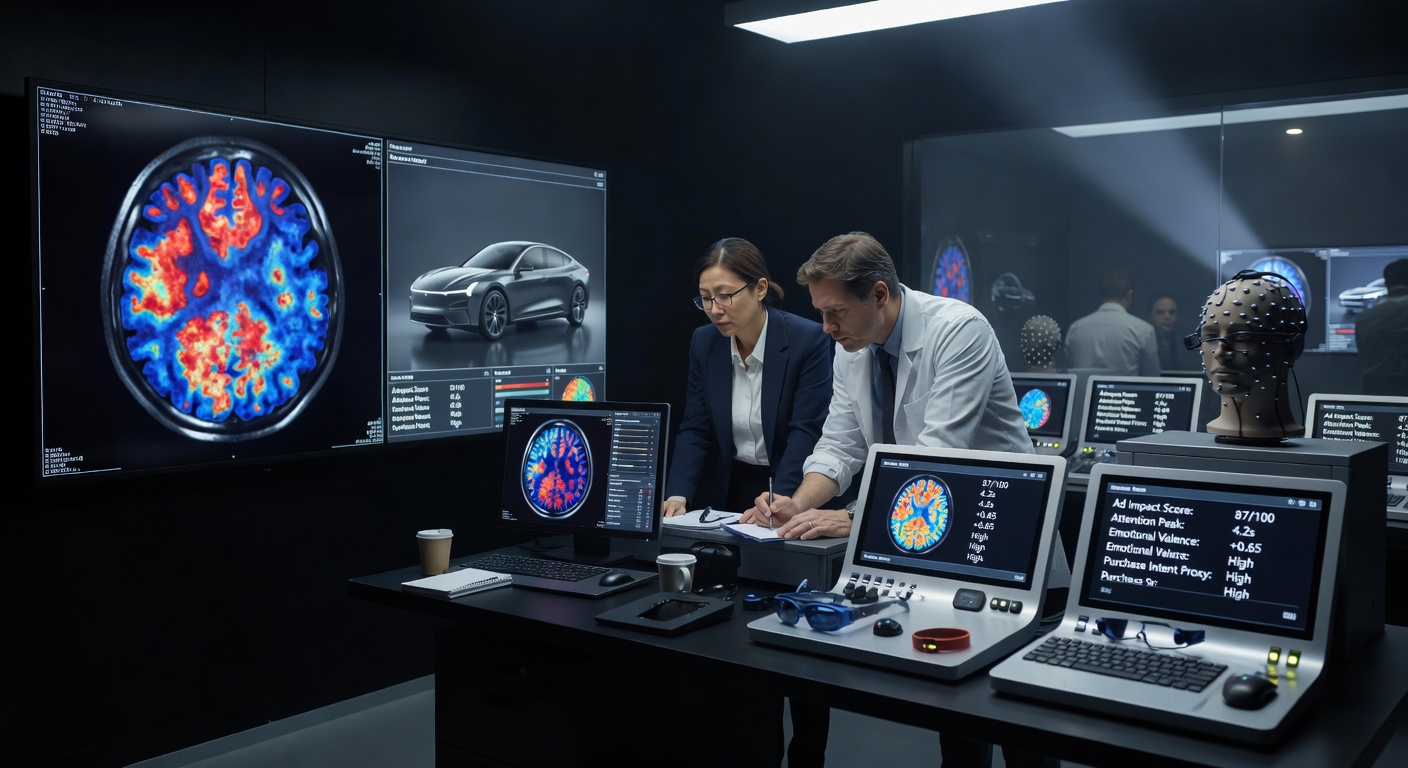 Neuromarketing concepts including brain imaging and consumer decision-making research