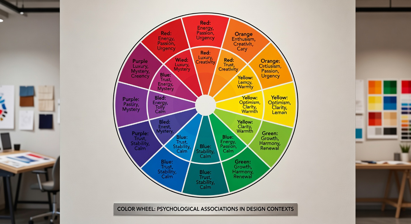 Color psychology in design